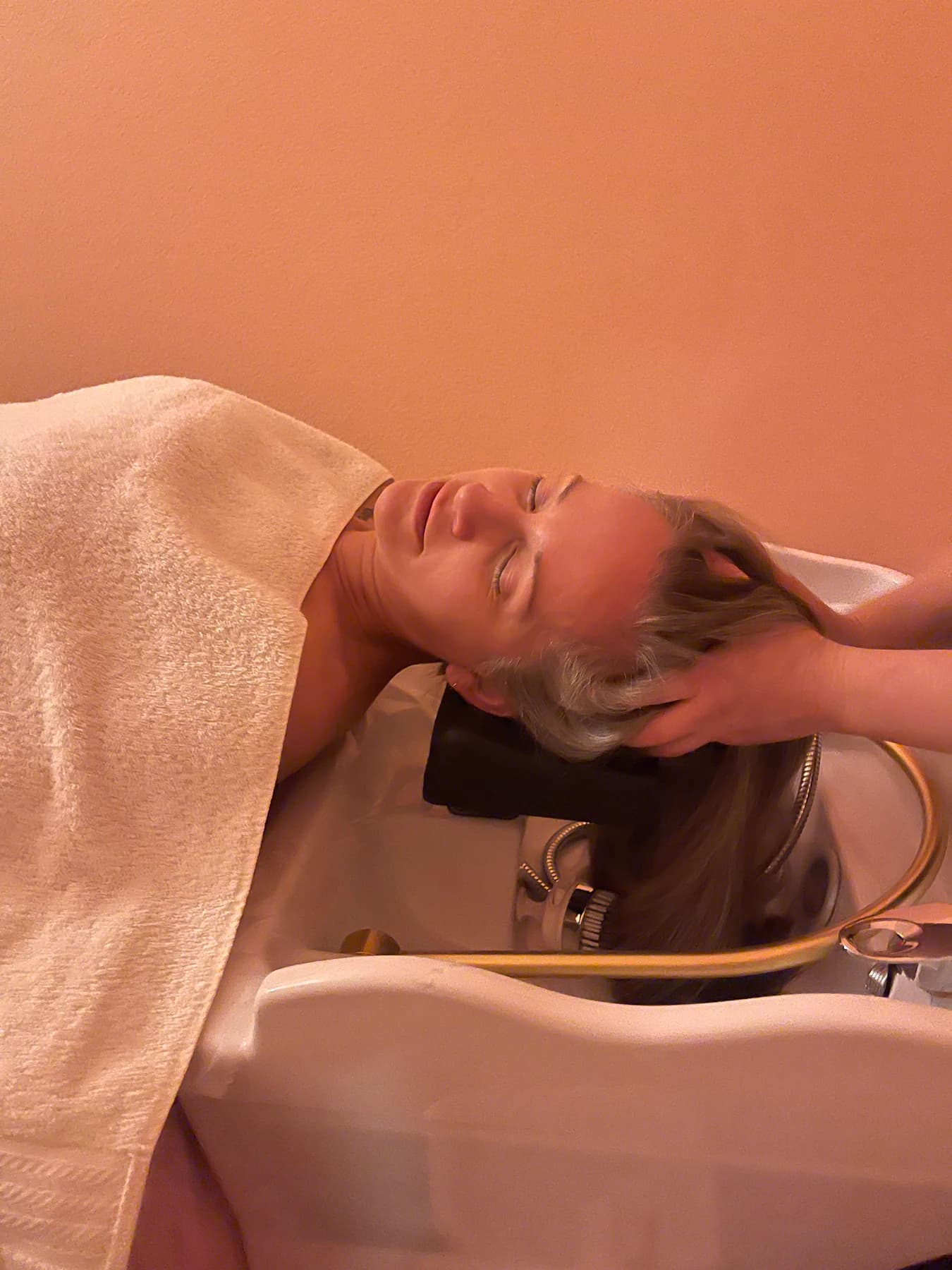 Medical massage therapeutic focused treatment room Zen spa editorial photo 116